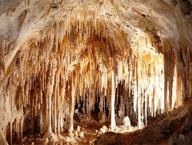 Stalactite formations